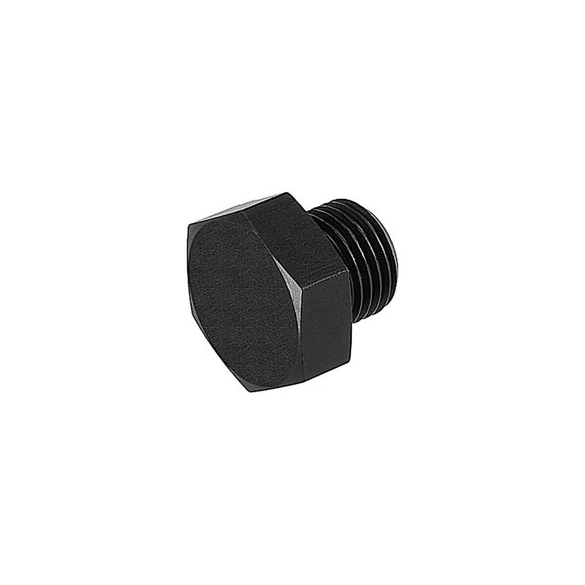 Red Horse Performance - 814-12-2 - 12 AN/JIC Straight Thread (o-Ring) Port Plug - Black