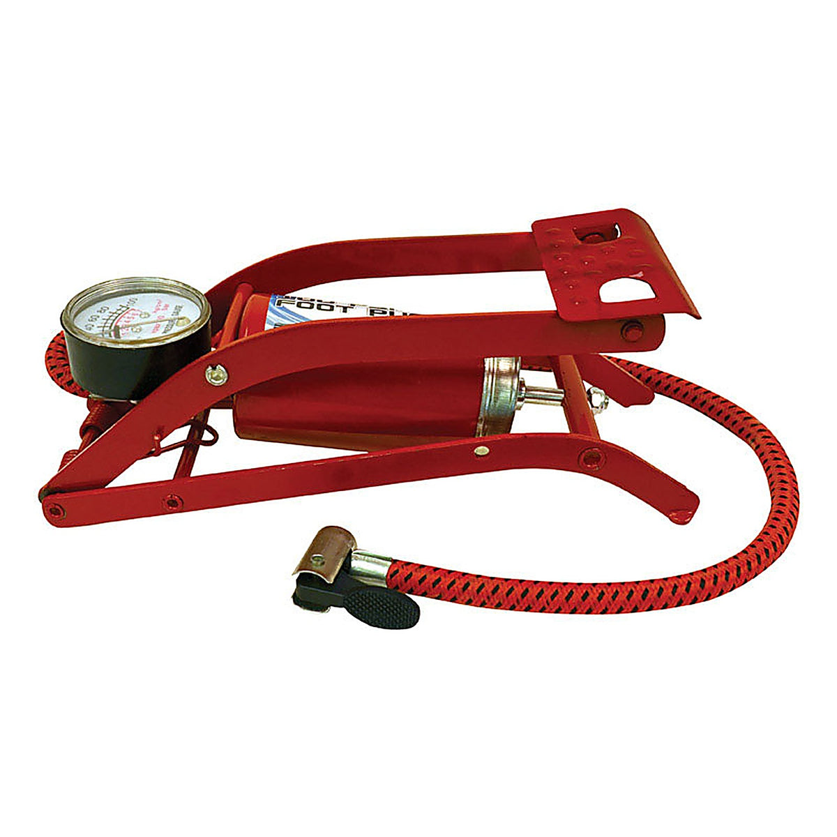 Custom Accessories 57777 100 psi Foot Pump For Bicycle Tires