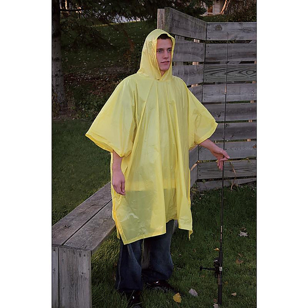 Boulder Creek 60110-CM Yellow Vinyl Rain Poncho