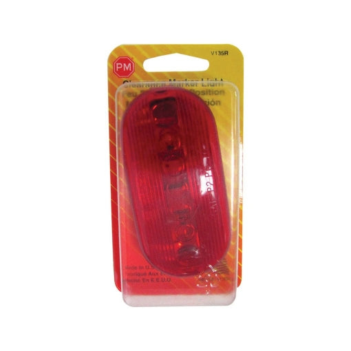 Peterson V135R Red Oblong Clearance/Side Marker Light