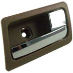 Dorman 81697 Interior Door Handle Front Right Chrome Lever+Brown Housing (Parchment)