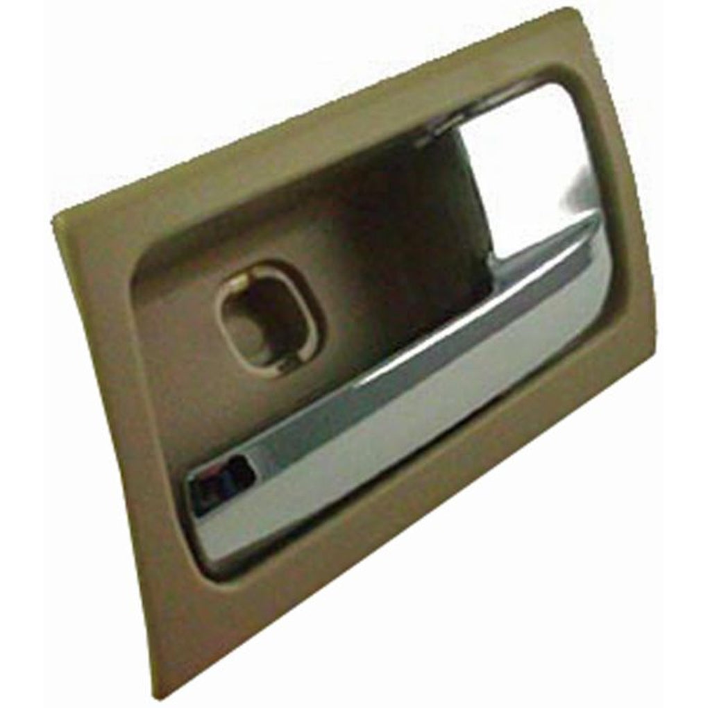 Dorman 81722 Interior Door Handle Front Right Chrome Lever+Beige Housing (Camel)