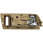 Dorman 81763 Interior Door Handle Front Left Camel(Beige)+Chrome