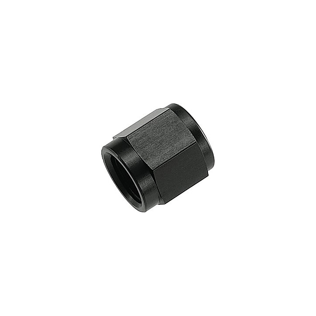 Red Horse Performance - 818-03-2 - 03 AN/JIC Aluminum Tube Nut 3/8 Inch X 24 - Black - 6/Pkg