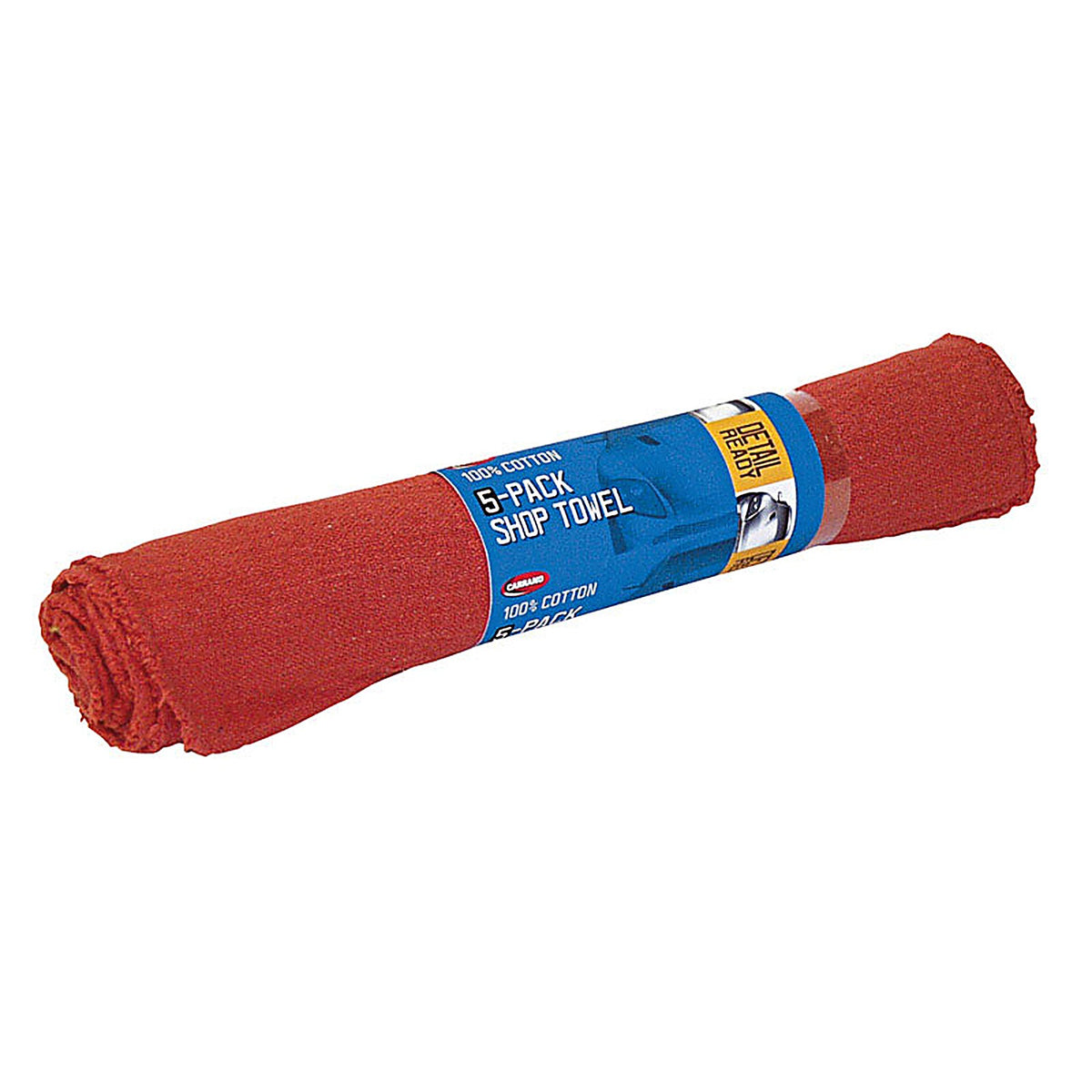 Carrand 40046 14 in. L x 13 in. W Cotton Auto Cleaning Cloth 5/Pack