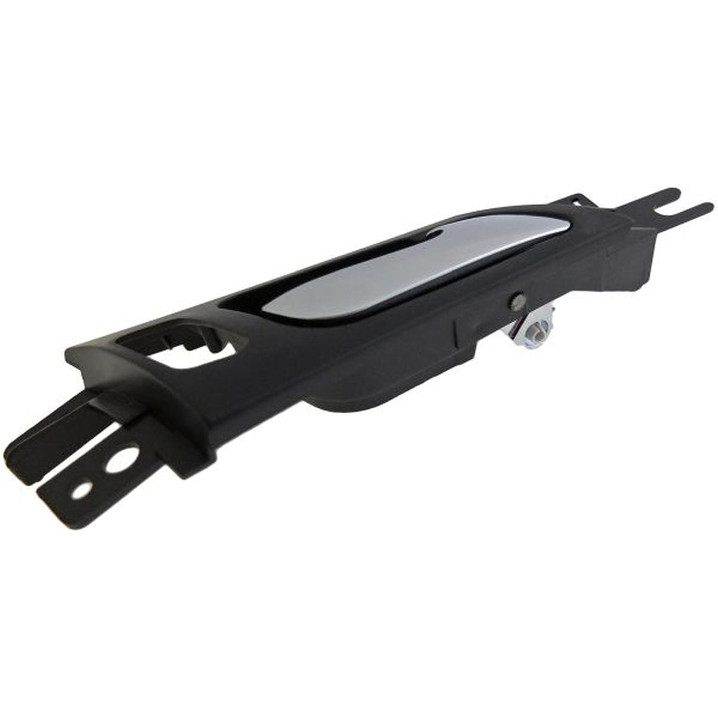 Dorman 81893 Interior Door Handle Front Right Satin Chrome Lever/Black Housing