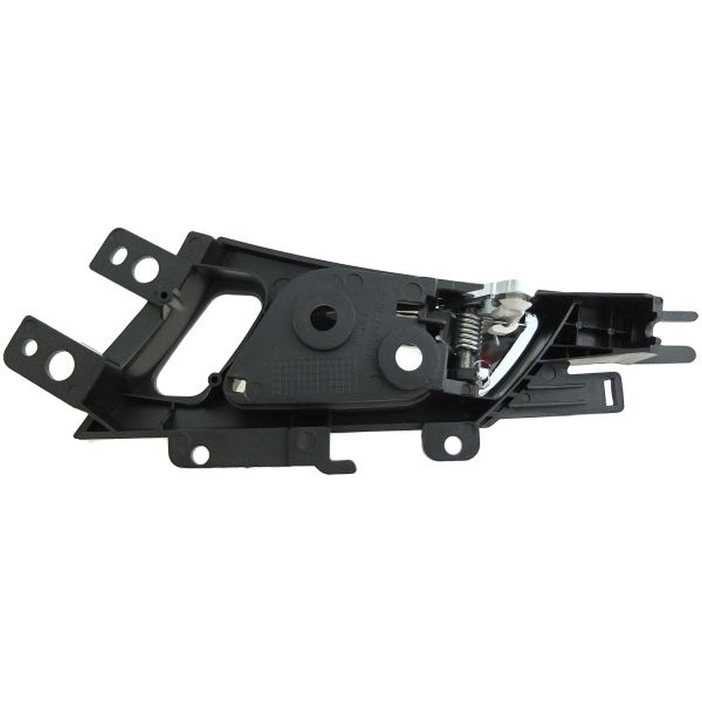 Dorman 81893 Interior Door Handle Front Right Satin Chrome Lever/Black Housing