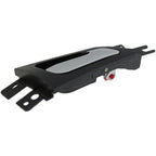 Dorman 81895 Interior Door Handle Rear Right Satin Chrome Lever/Black Housing