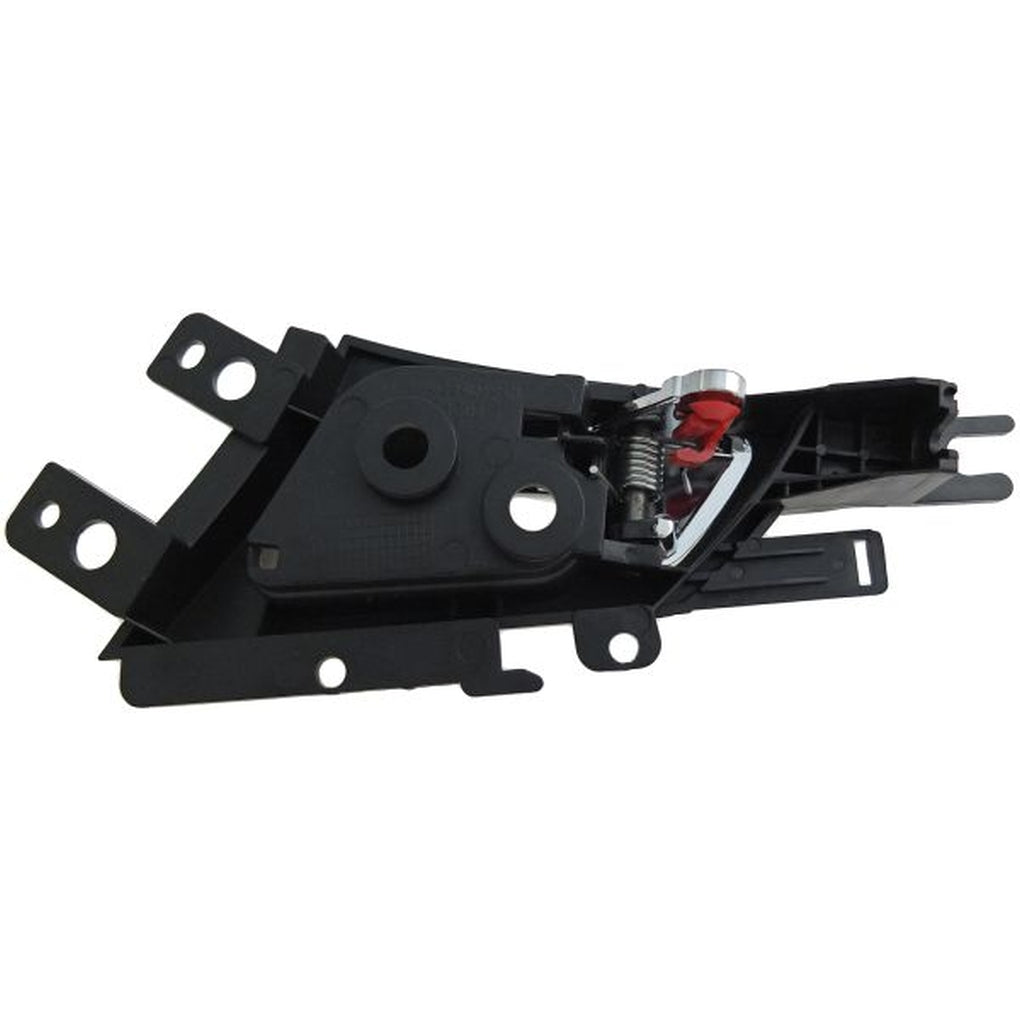 Dorman 81895 Interior Door Handle Rear Right Satin Chrome Lever/Black Housing