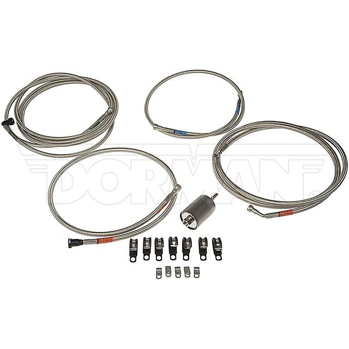 Dorman 819-004 Flexible Stainless Steel Braided Fuel Line