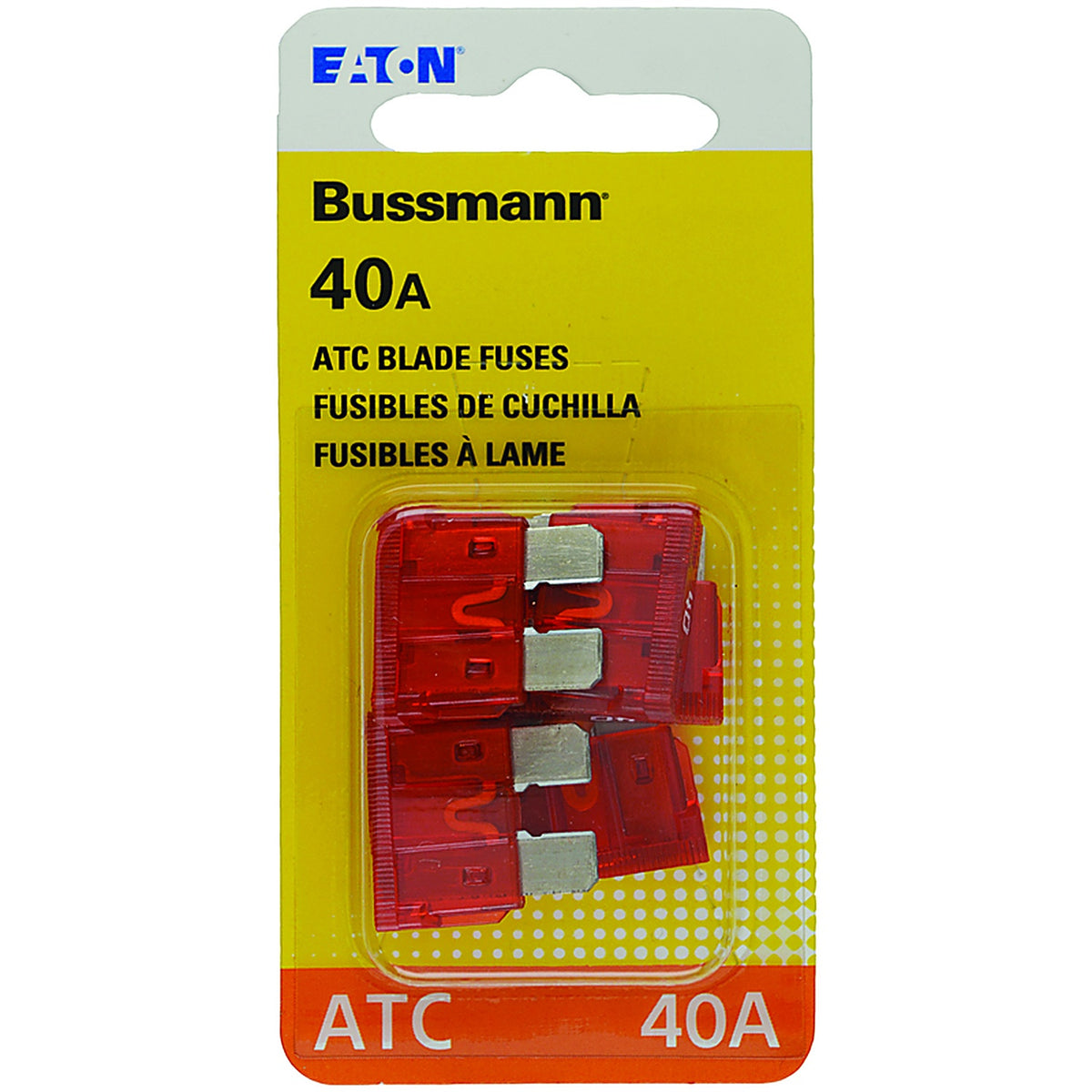 Bussmann BP/ATC-40-RP 40 amps ATC Blade Fuse 5/Pack