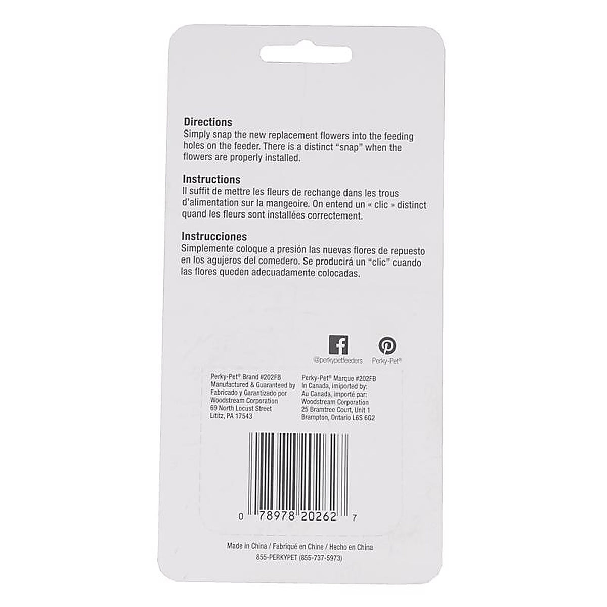 Perky-Pet 202FB Bee Guards Yellow 9/Pack