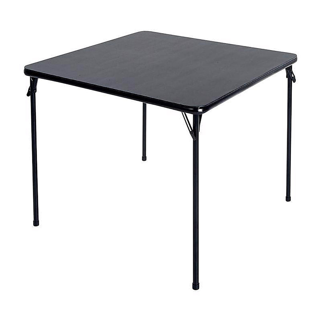 Cosco 14-619-BLK2 28 in. H x 34 in. W x 34 in. L Square Folding Table