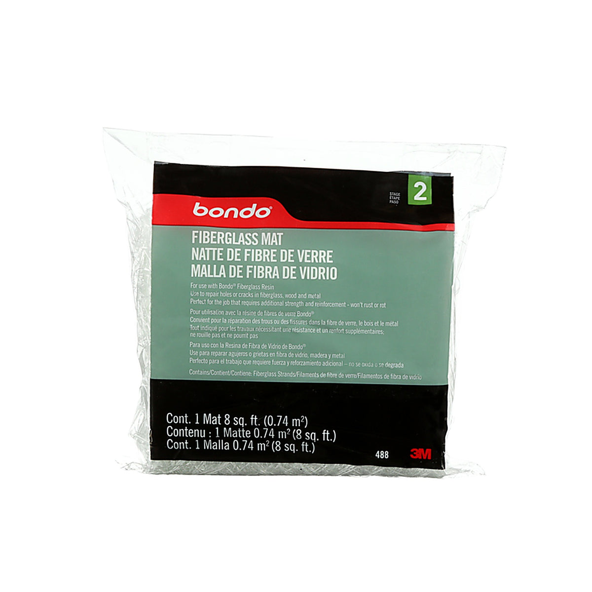 Bondo 488 Fiberglass Mat