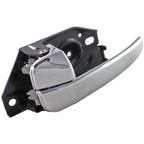 Dorman 82286 Interior Door Handle Front Left, Rear Left with Theft Deterrent, Chrome