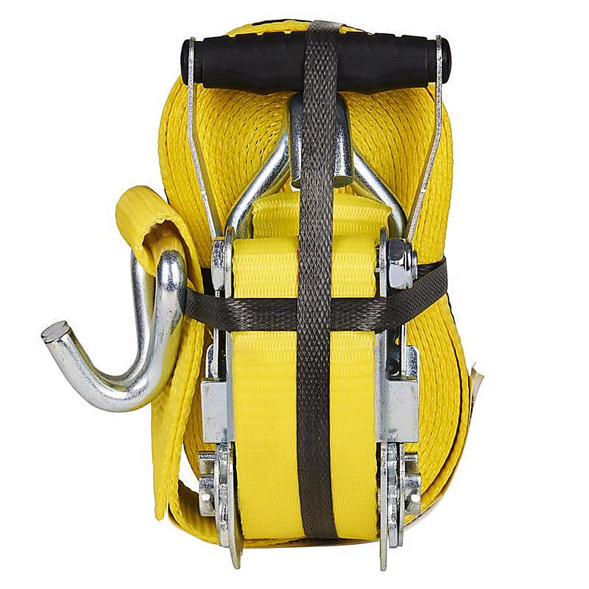 Keeper 4622 2 in. W x 27 ft. L Yellow Tie Down w/Ratchet 3333 lb. 1/Pack