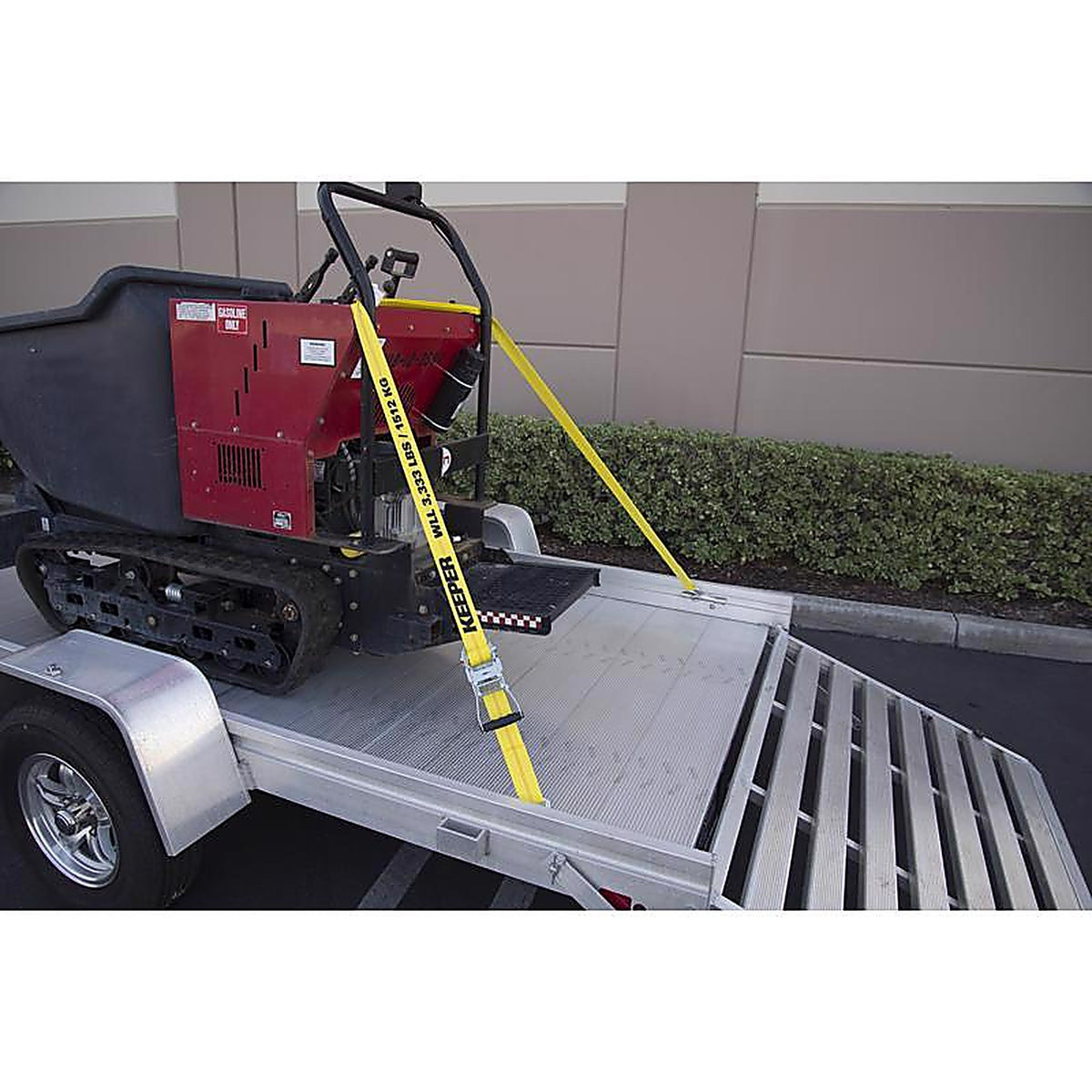 Keeper 4622 2 in. W x 27 ft. L Yellow Tie Down w/Ratchet 3333 lb. 1/Pack