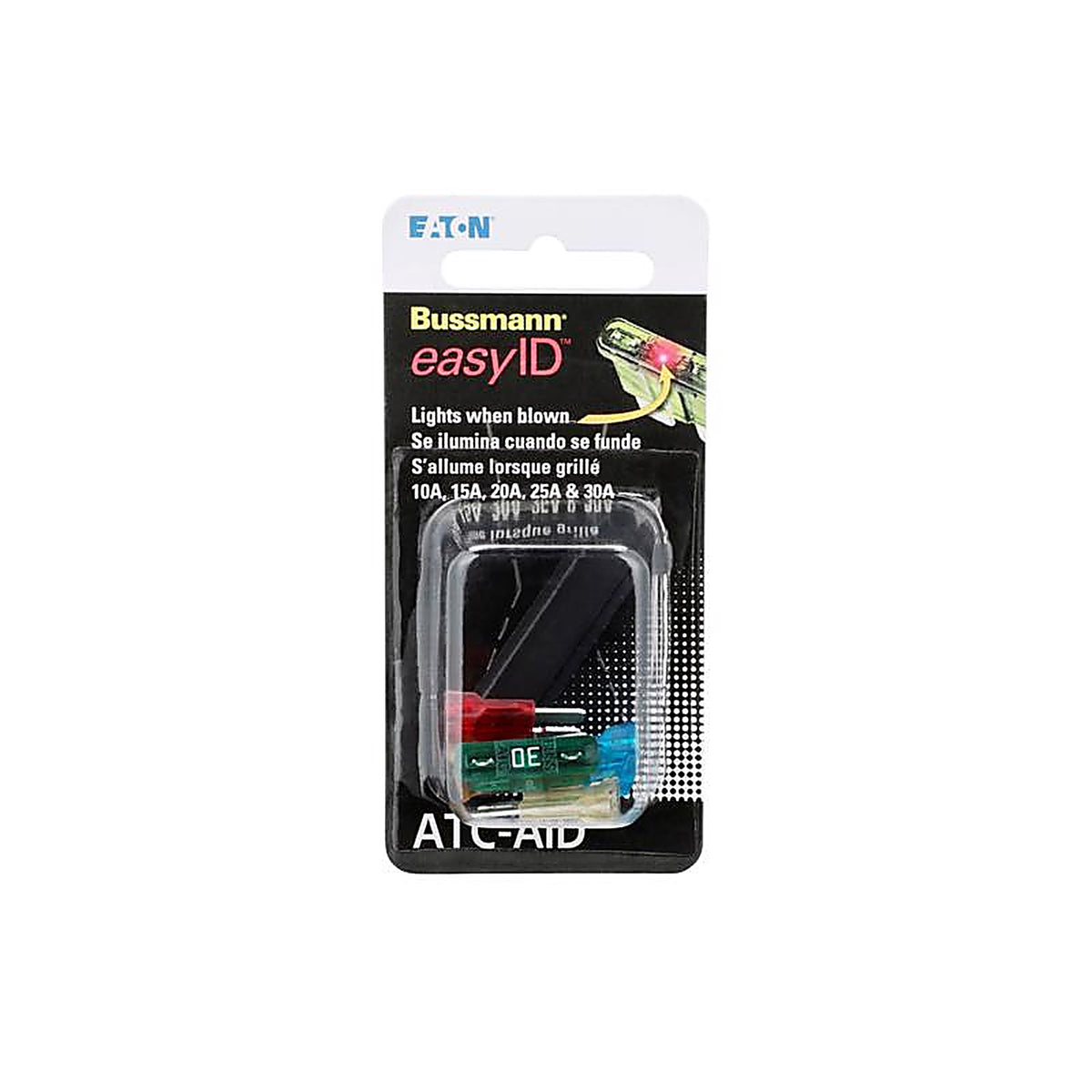 Bussmann BP/ATC-AID EasyID 30 amps ATC Blade Fuse 5/Pack