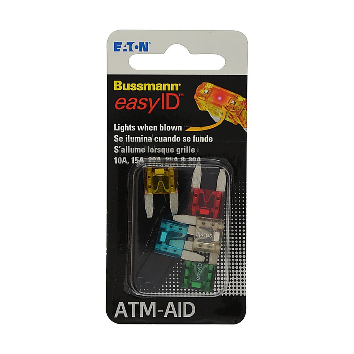 Bussmann BP/ATM-AID EasyID 30 amps ATM Blade Fuse 5/Pack