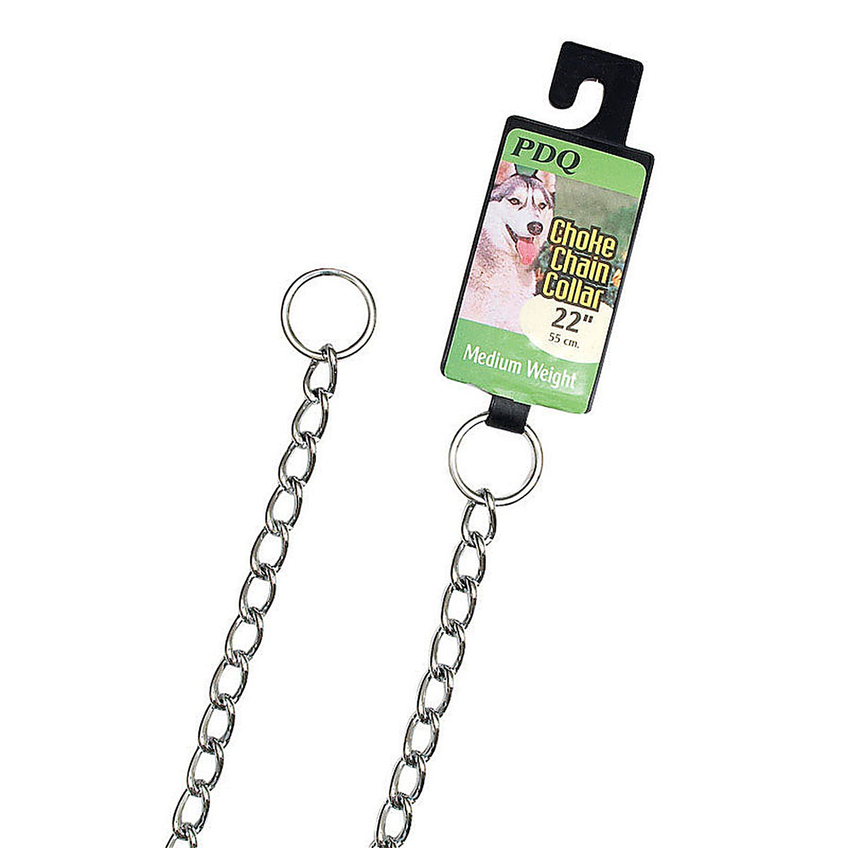Boss Pet 12922 Silver Steel Dog Choke Chain Collar Large/X-Large