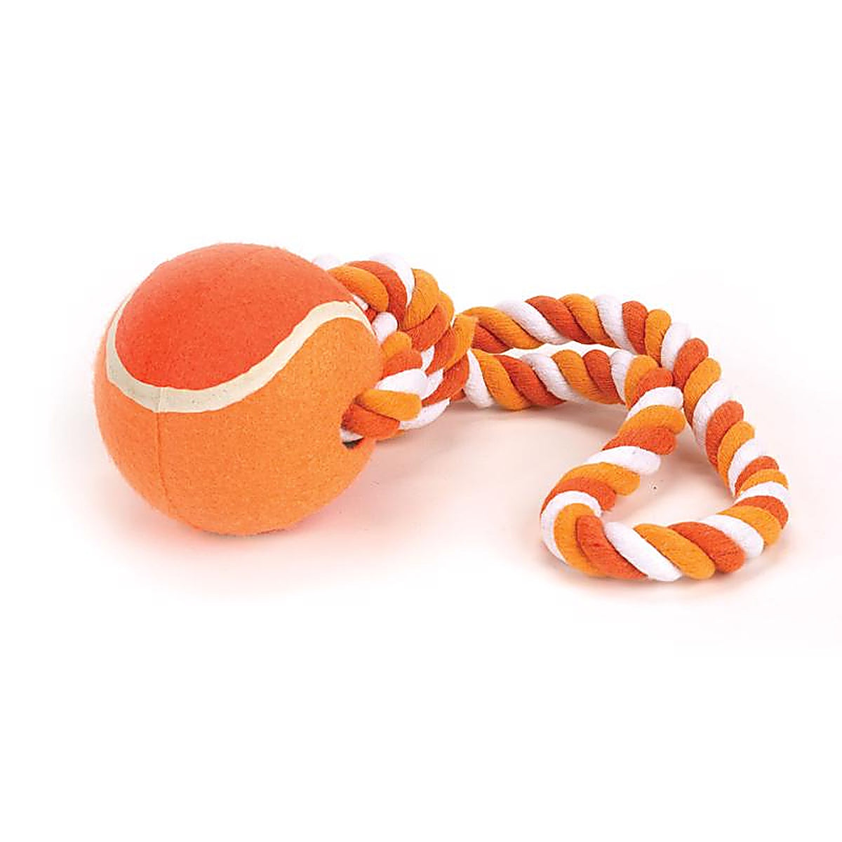 Diggers A08230 Multicolored Assorted Styles Rubber Tennis Ball Tug Toys Large