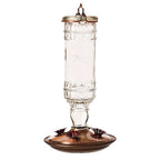 Perky-Pet 8107-2 Hummingbird 10 oz. Glass Nectar Feeder 4 ports