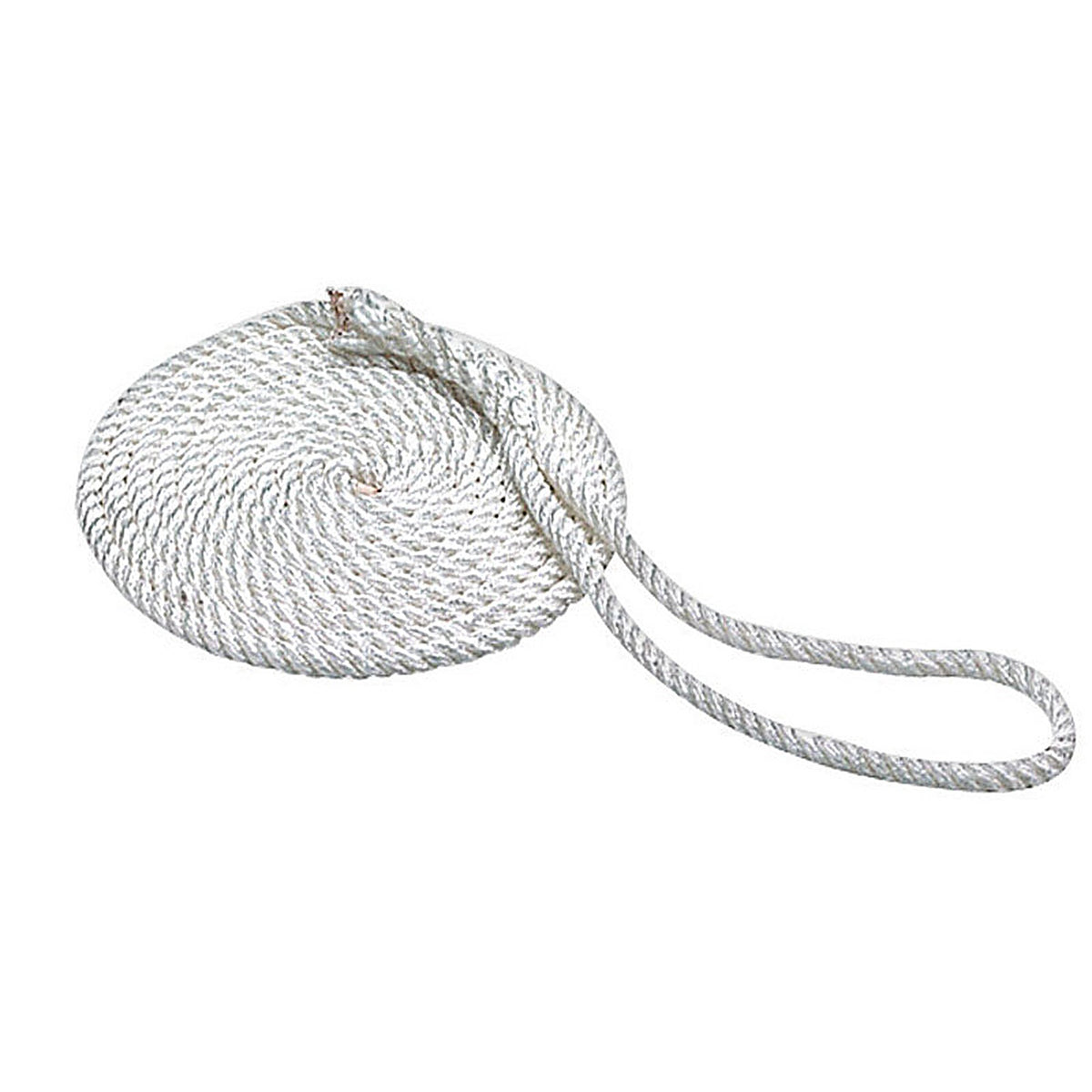 Seachoice 42511 White Nylon Line Dock 3/8" x 15'