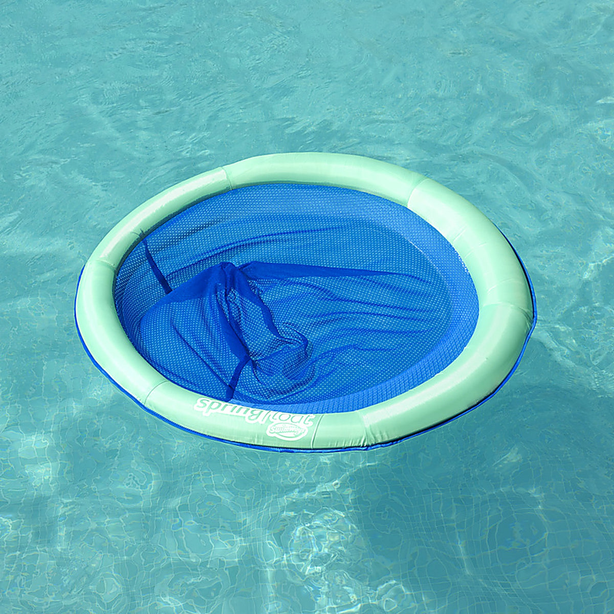Swimways 6061820 Assorted Fabric/Mesh Inflatable Spring Float Floating Pool Mat