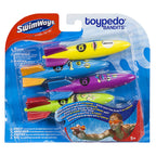 Swimways 6039057 Assorted Plastic Rockets Dive Sticks