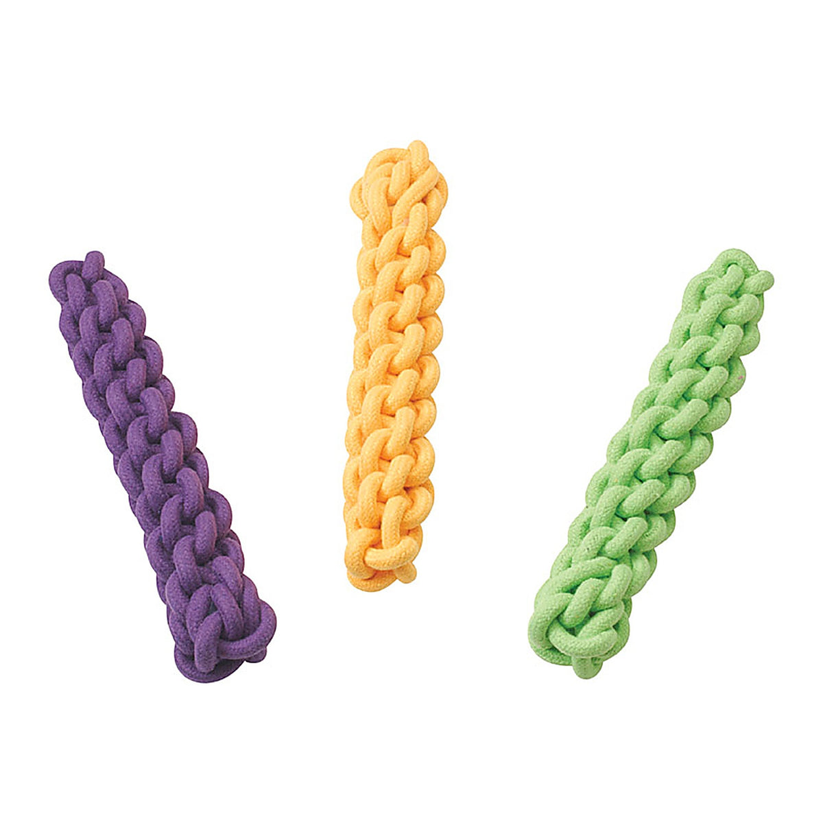 Spot 8142 Assorted Knotical Rope/Rubber Tuff Stick