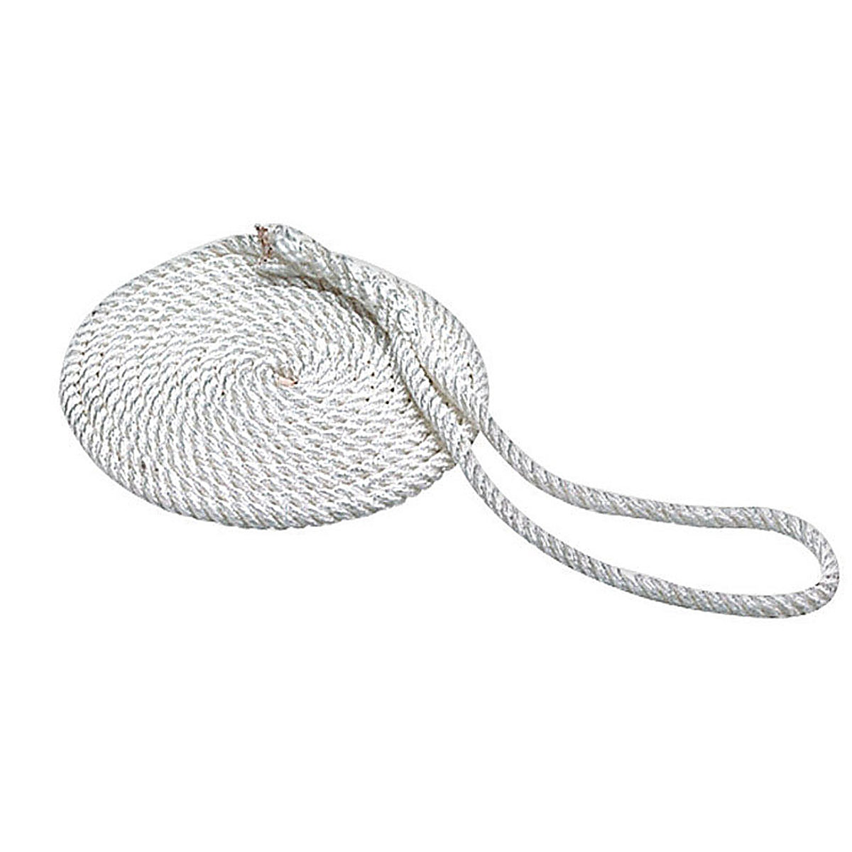 Seachoice 42561 White Nylon Line Dock 1/2" x 20'