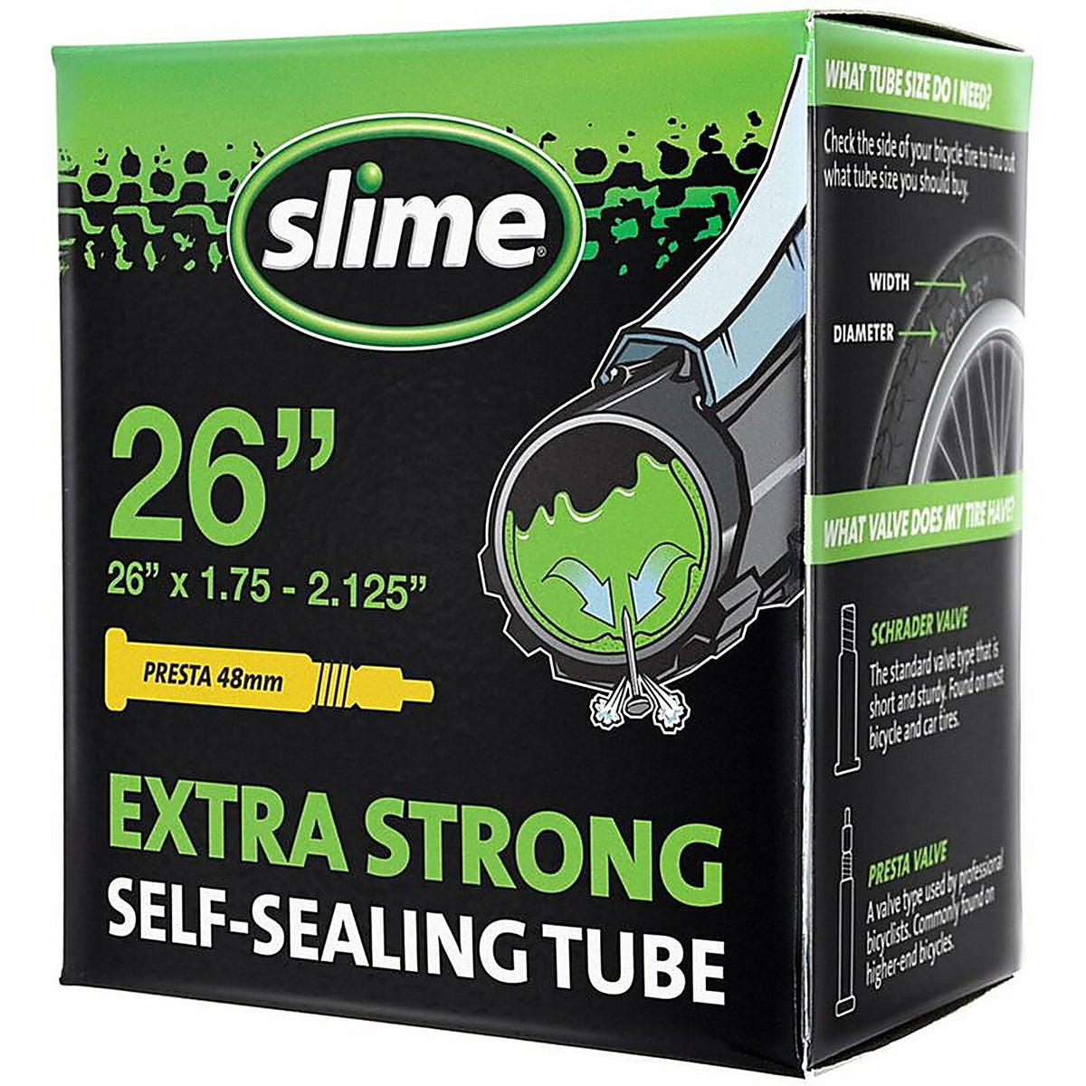 Slime 30084 Smart Tube Rubber Bike Tube 1/Pack