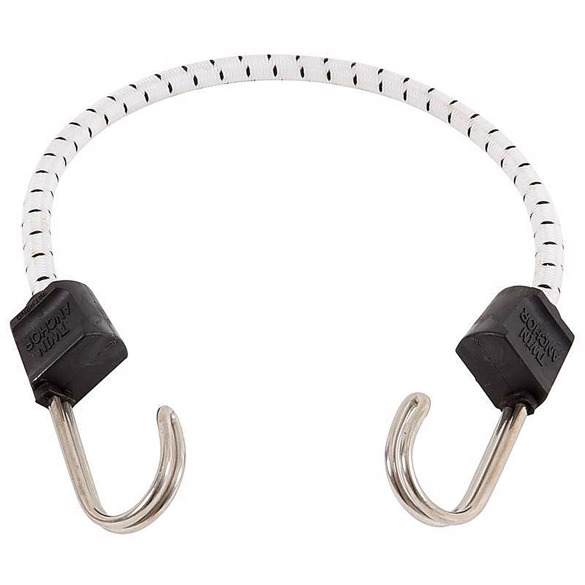 Keeper 6272 Twin Anchor White Bungee Cord 18 in. L x 0.315 in. 1/Pack