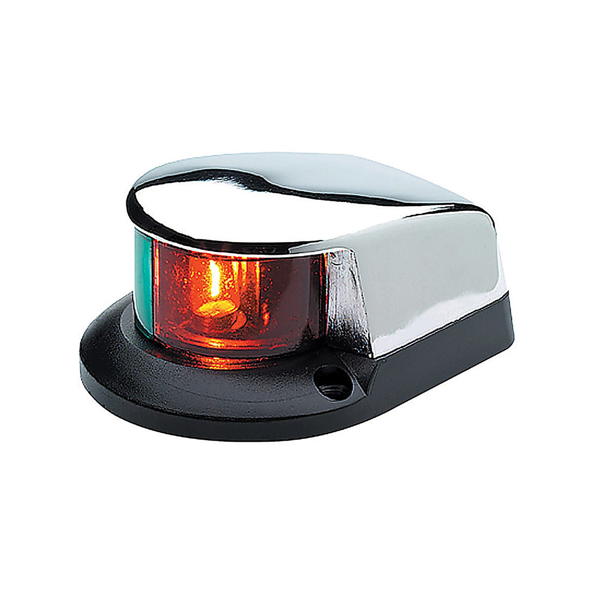 Seachoice 2021 Bi-Color Bow Light Chrome Plated Brass 4" L