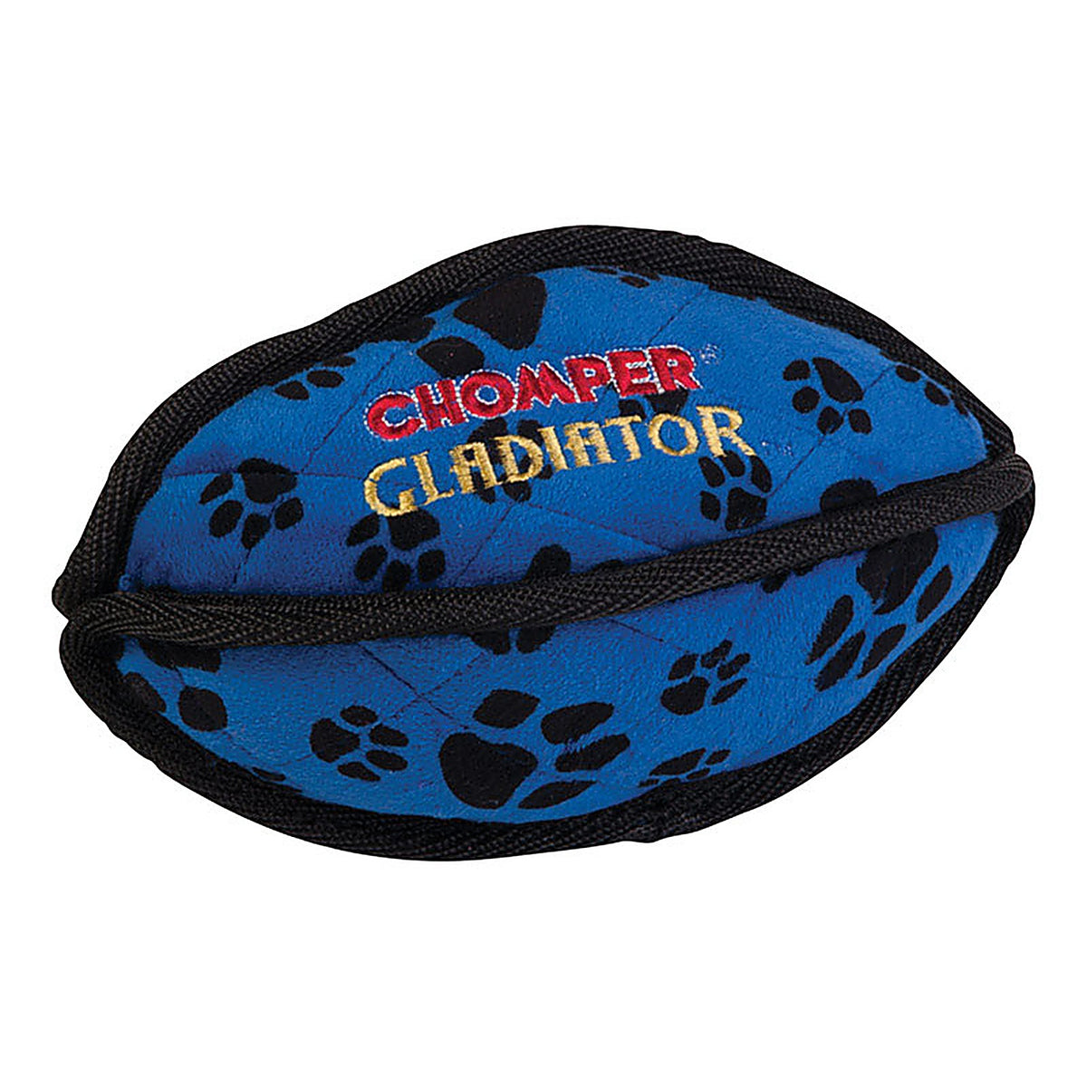 Chompers WB11506 Assorted Football Nylon/Plush Football Dog Toy Large