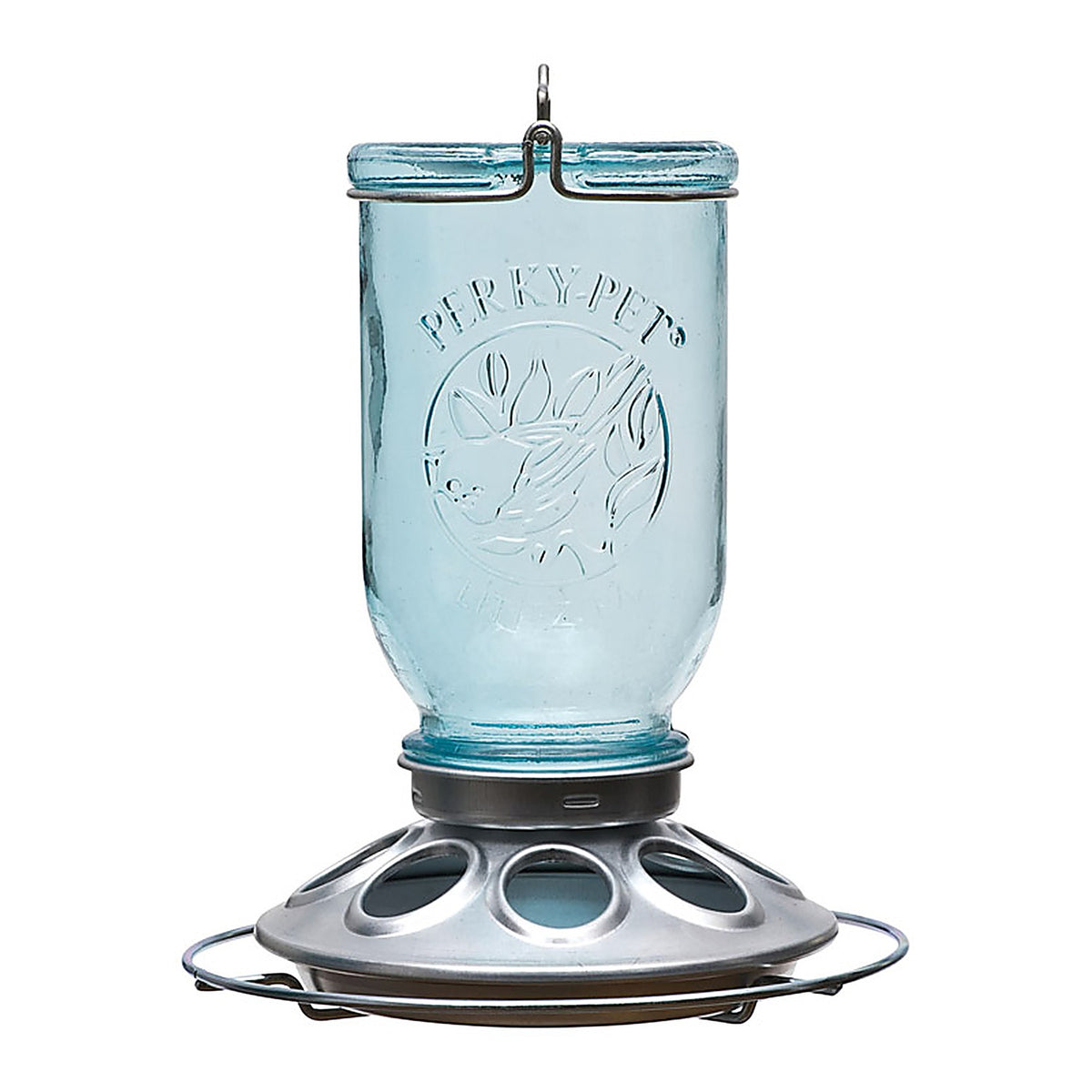 Perky-Pet 784 Wild Bird 1 lb. Glass Bird Feeder 8 ports