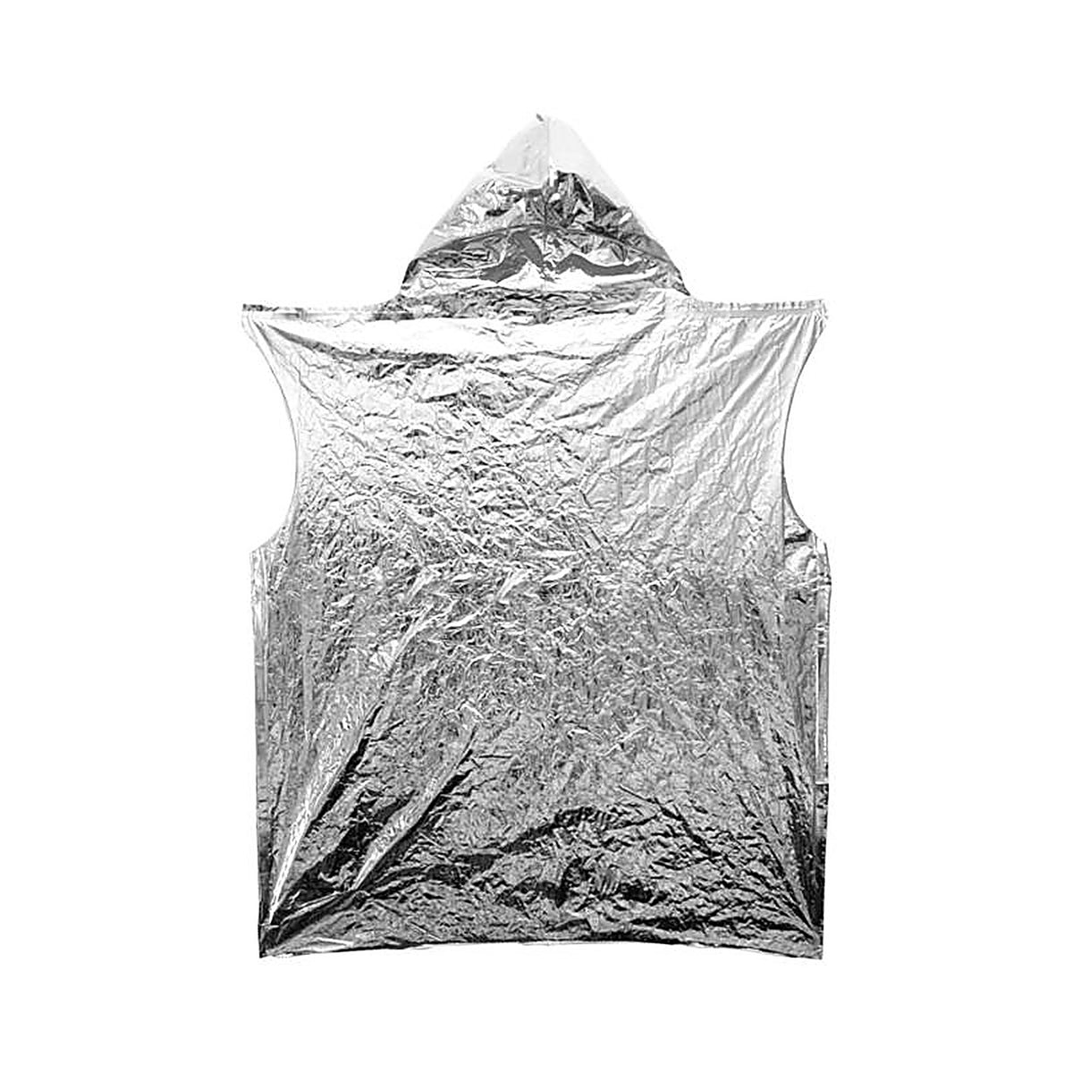 Coghlans 1390 Silver Survival Poncho 5.875 in. H x 42-1/2 in. W x 39 in. L 1/Pack