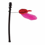Boss Pet IDC40110 Chomper Assorted Plush/Rope Feather Mouse Rattlers Large 1/Pack