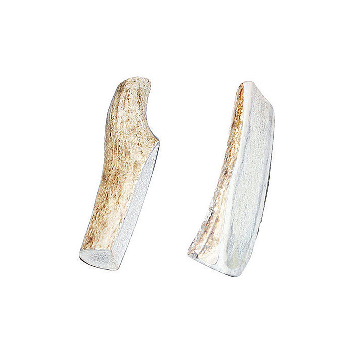 Bucky Bites SK1000 Medium, Large All Ages Rawhide Sticks Antler 4 in. L 2/Pack