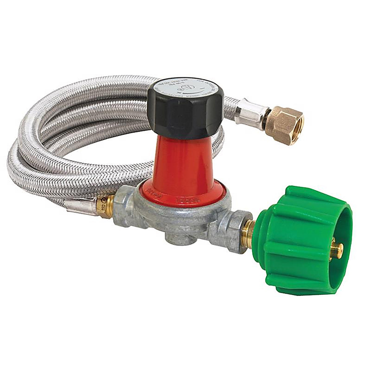 Bayou Classic M5HPR-30 Stainless Steel Propane Regulator Kit