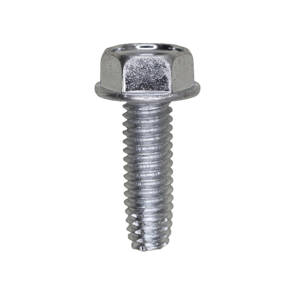 Auveco 8443 5/16" X 1" Indented Hex Washer Head Type F Thread Cutting Screw Zinc
