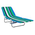 Rio Brands BPL-200516PK4 Silver Steel Frame Chaise Lounge