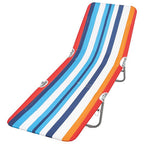 Rio Brands BPL-200516PK4 Silver Steel Frame Chaise Lounge