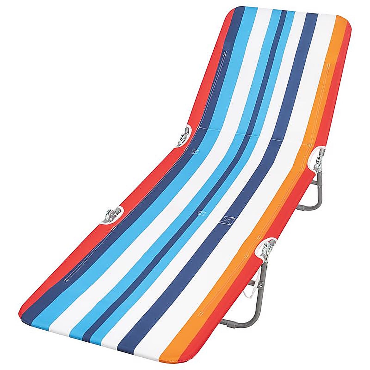 Rio Brands BPL-200516PK4 Silver Steel Frame Chaise Lounge
