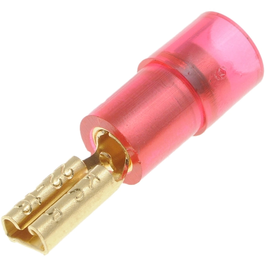 Dorman 84541 22-18 Gauge Female Audio Disconnect, .110 In, Red