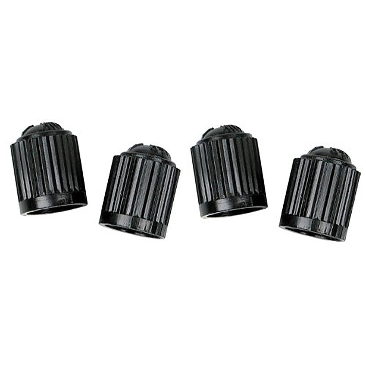 Slime 22049 Plastic Tire Valve Caps Black