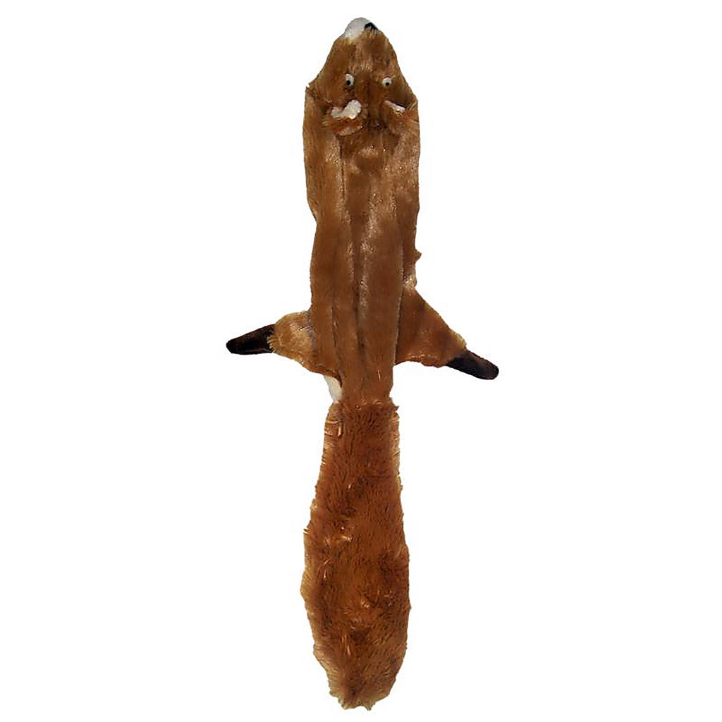 Skinneeez 5368 Brown Squirrel Plush Dog Toy Medium