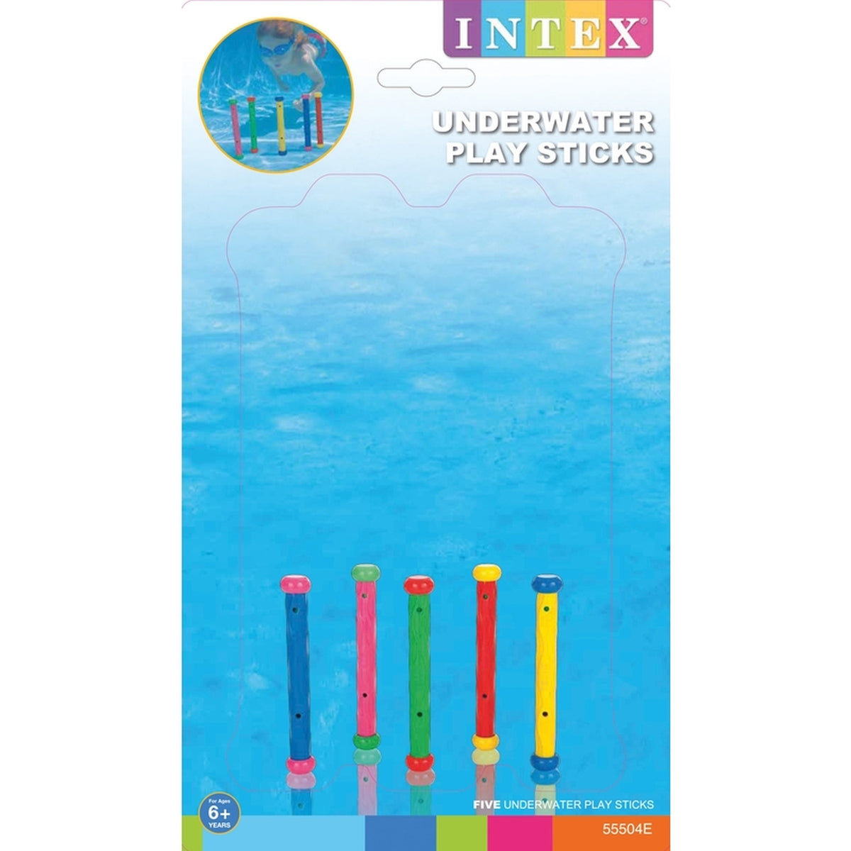 Intex 55504E Assorted Plastic Dive Sticks