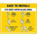 Rain-X 5079277-2 Latitude 20 in. All Season Windshield Wiper Blade