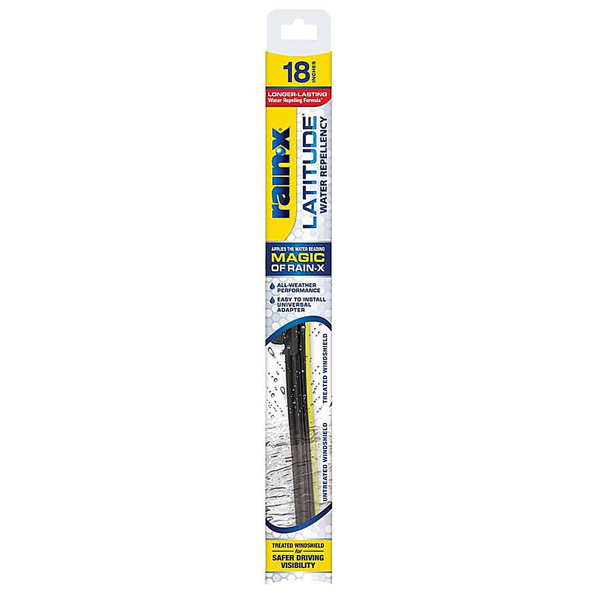 Rain-X 5079275-2 Latitude 18 in. All Season Windshield Wiper Blade